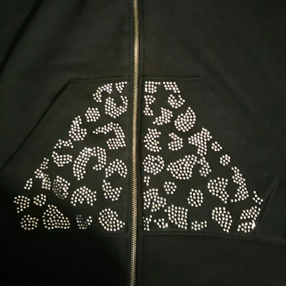 *SOLD*Vs PINK Bling Cheetah jacket - Picture 3 of 4